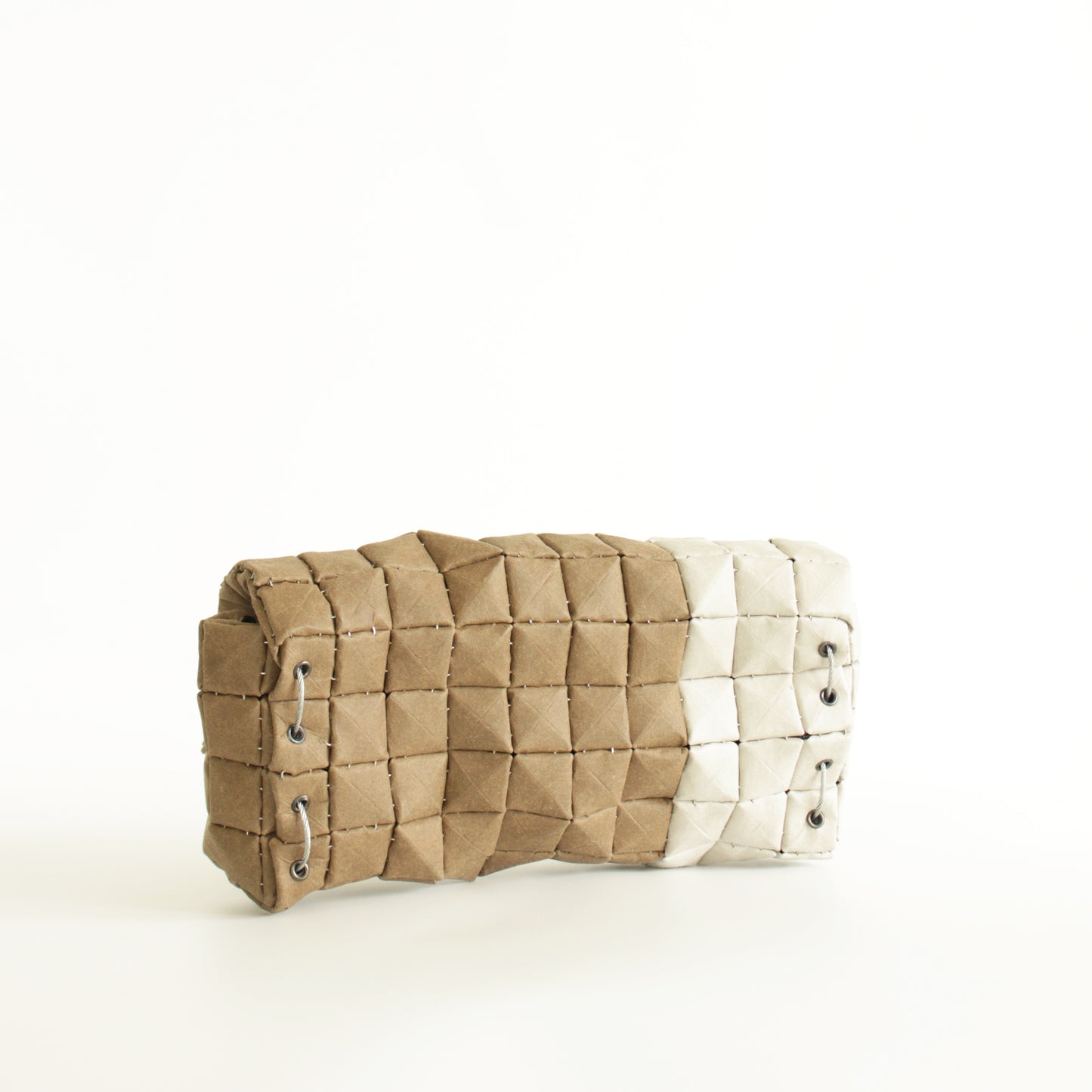 POUCH BAG DUO LOAM & STONE