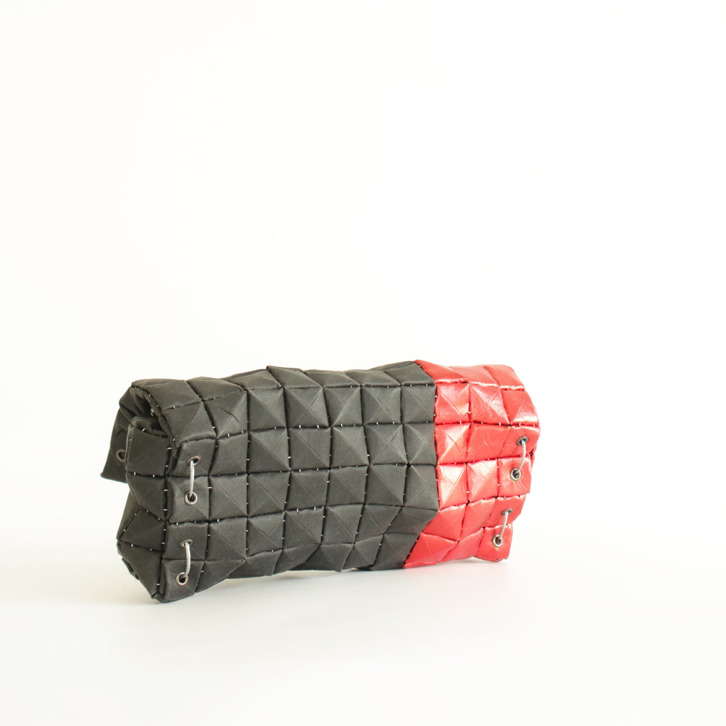 POUCH BAG DUO BLACK & RED