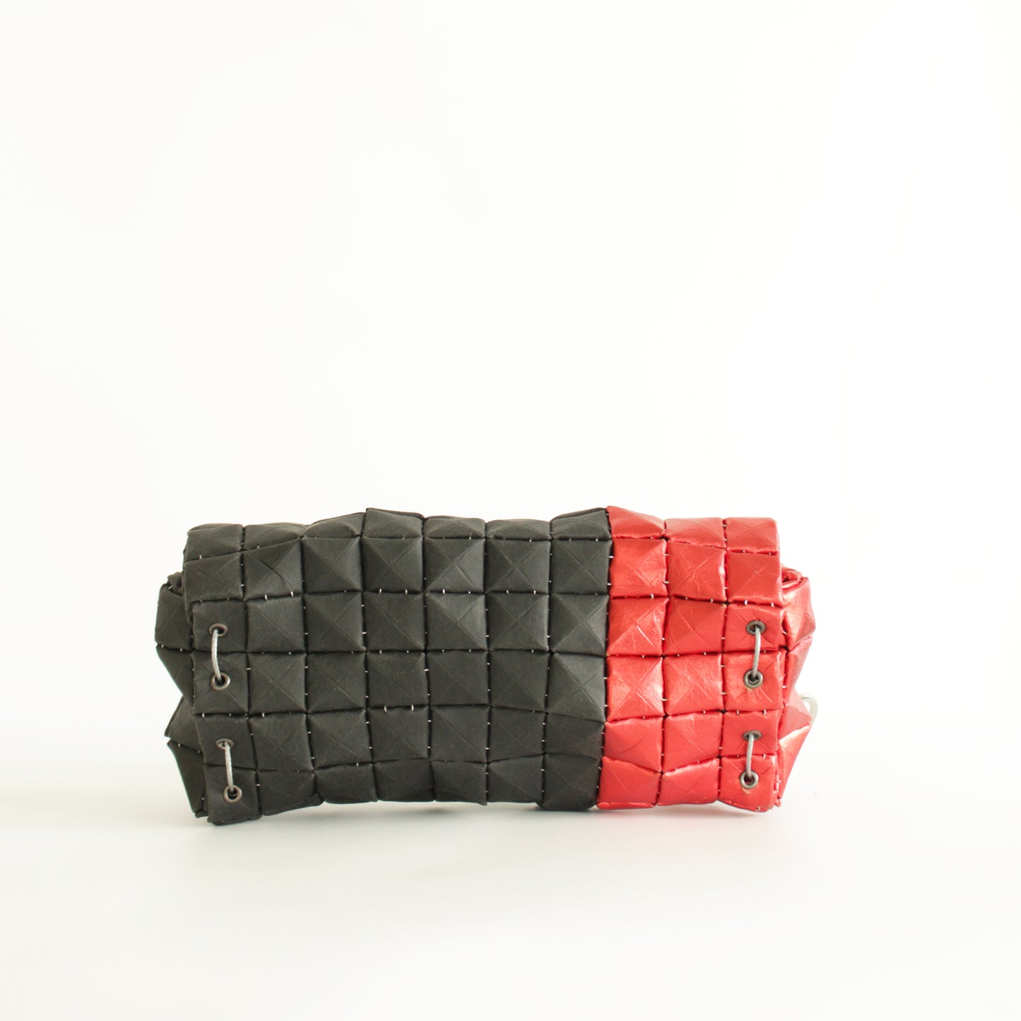 POUCH BAG DUO BLACK & RED