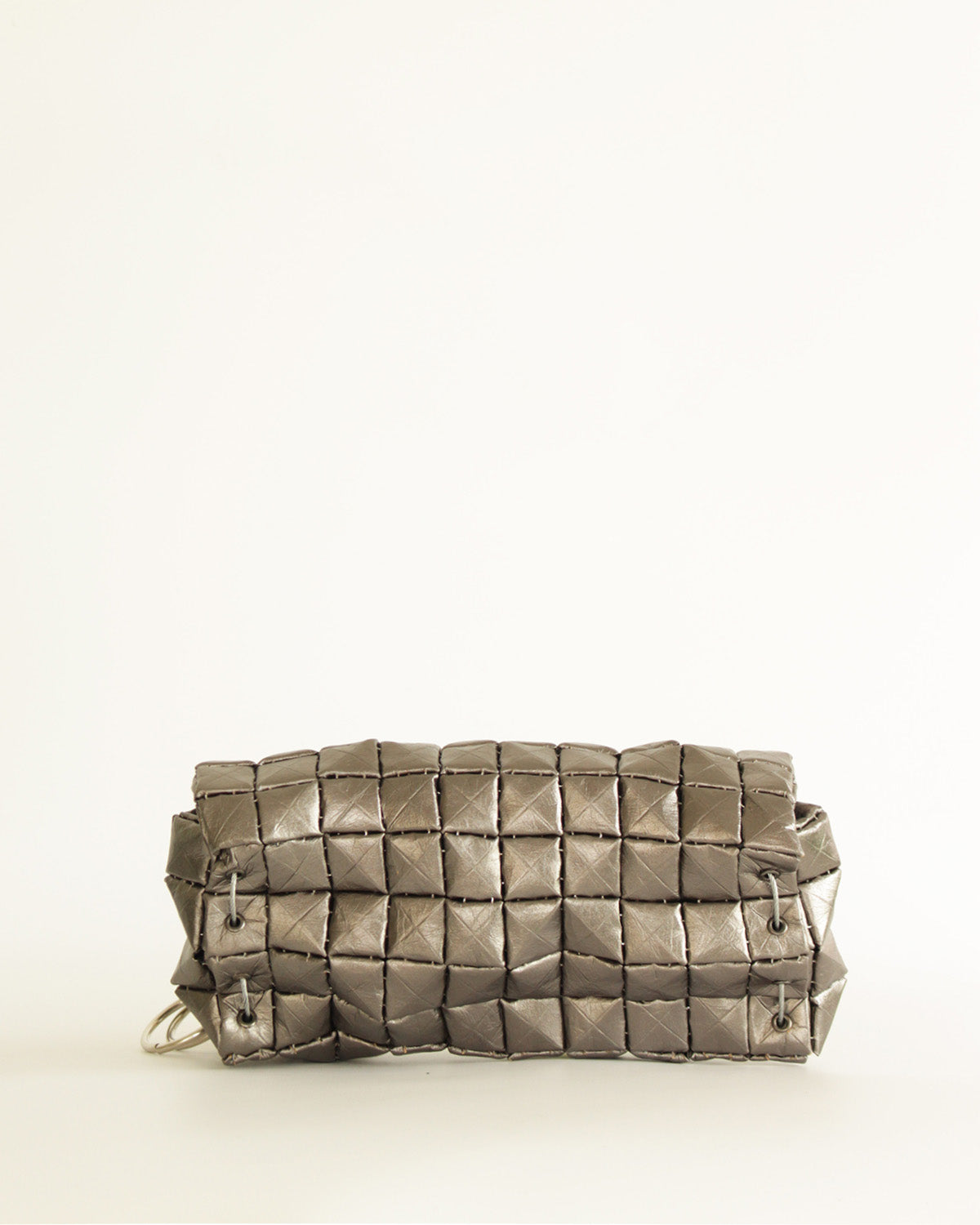 POUCH BAG SHINE PEWTER