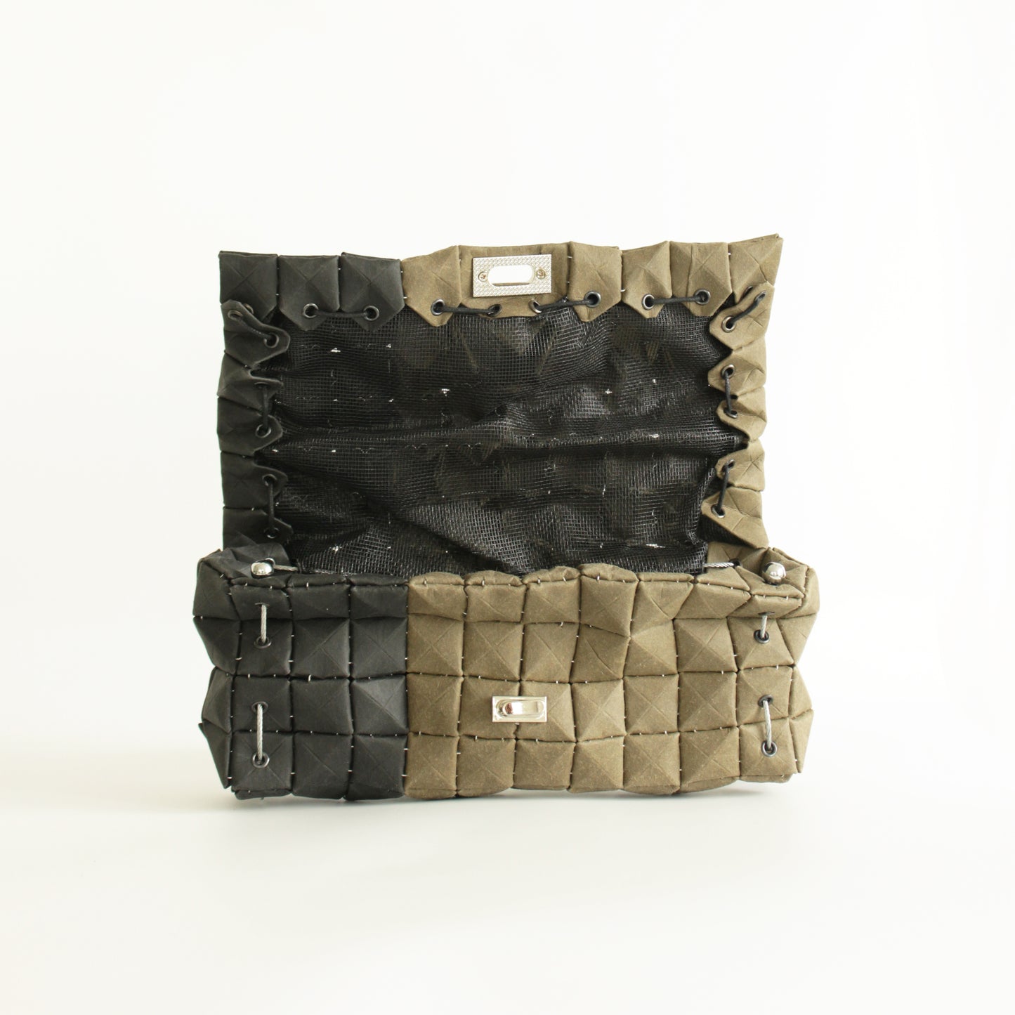 POUCH BAG DUO TAIGA & BLACK