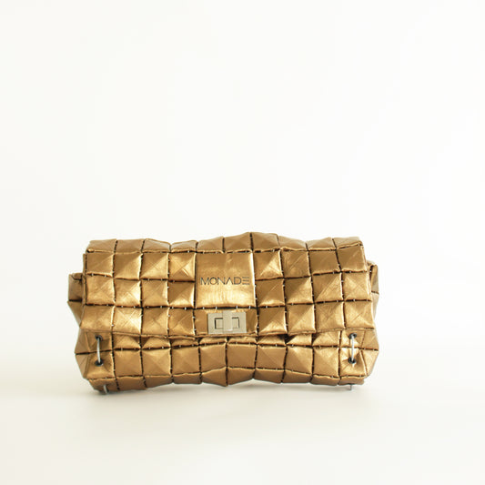 POUCH BAG SHINE BRONZE