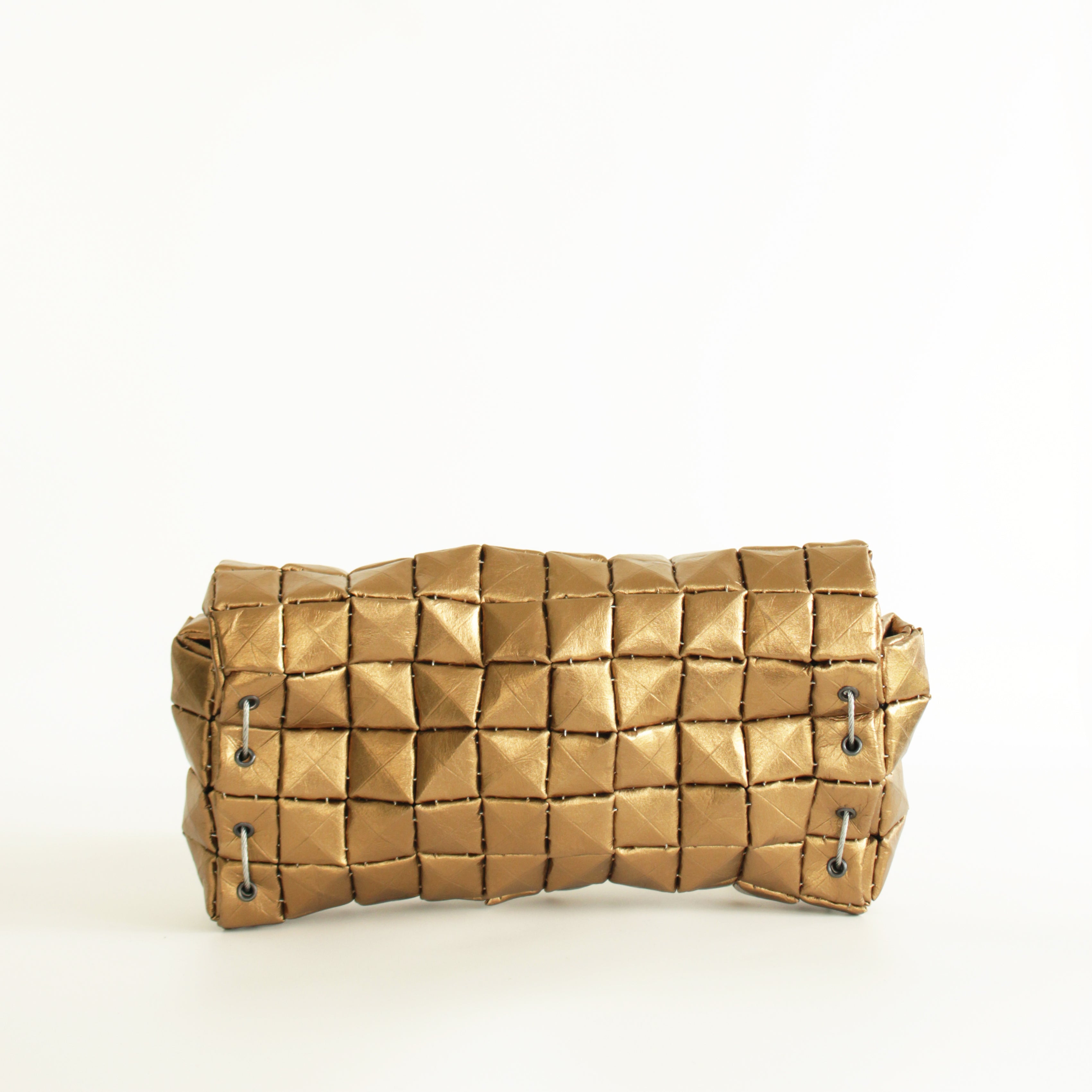 POUCH BAG SHINE BRONZE