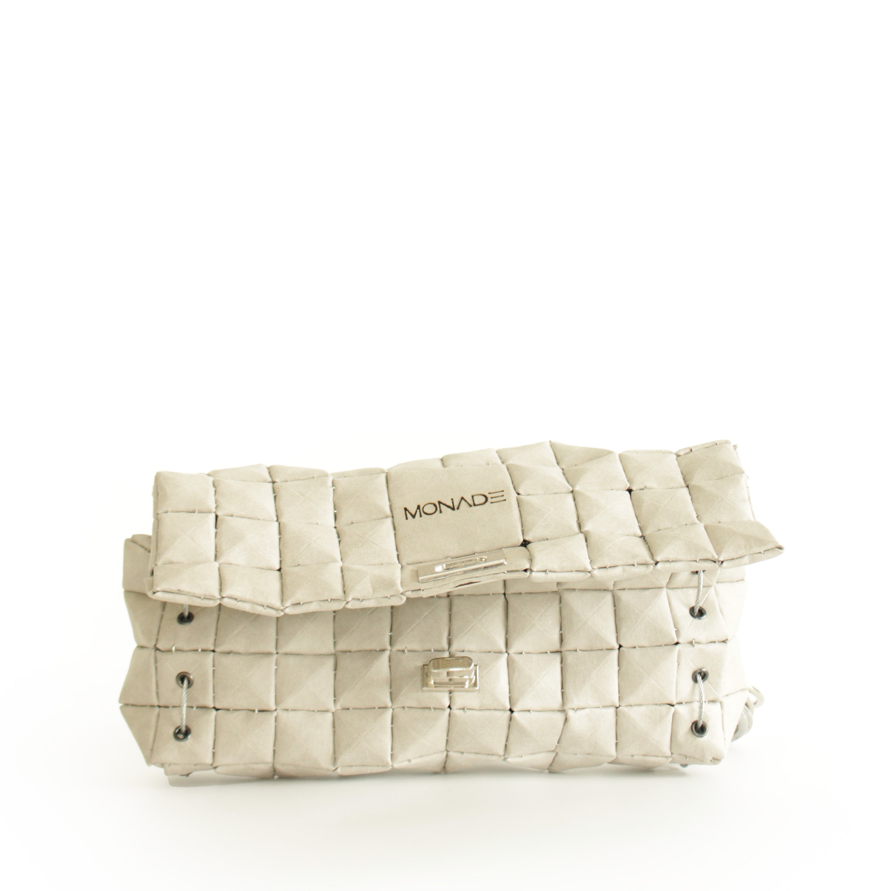 POUCH BAG MATTE STONE