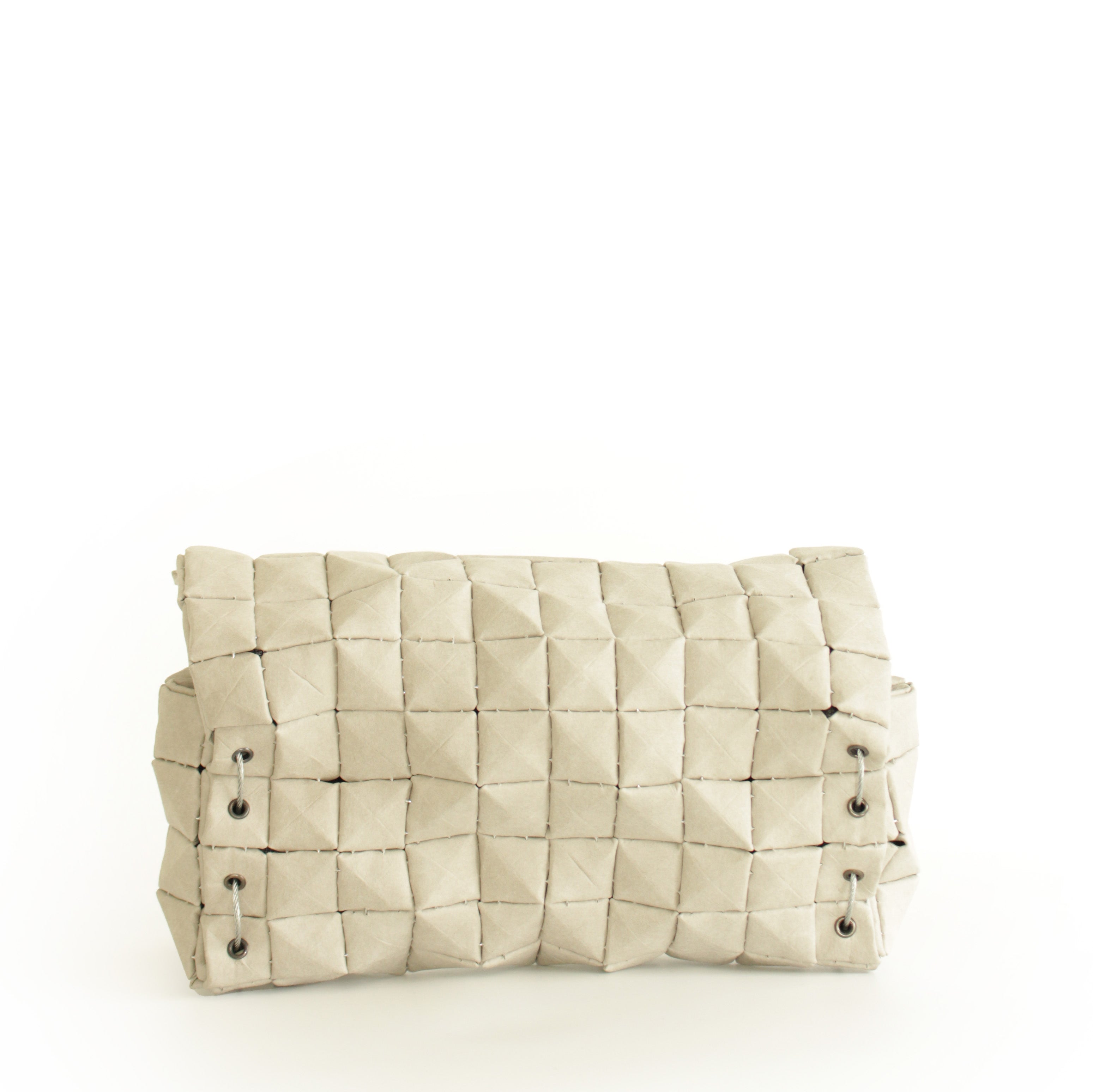 POUCH BAG MATTE STONE