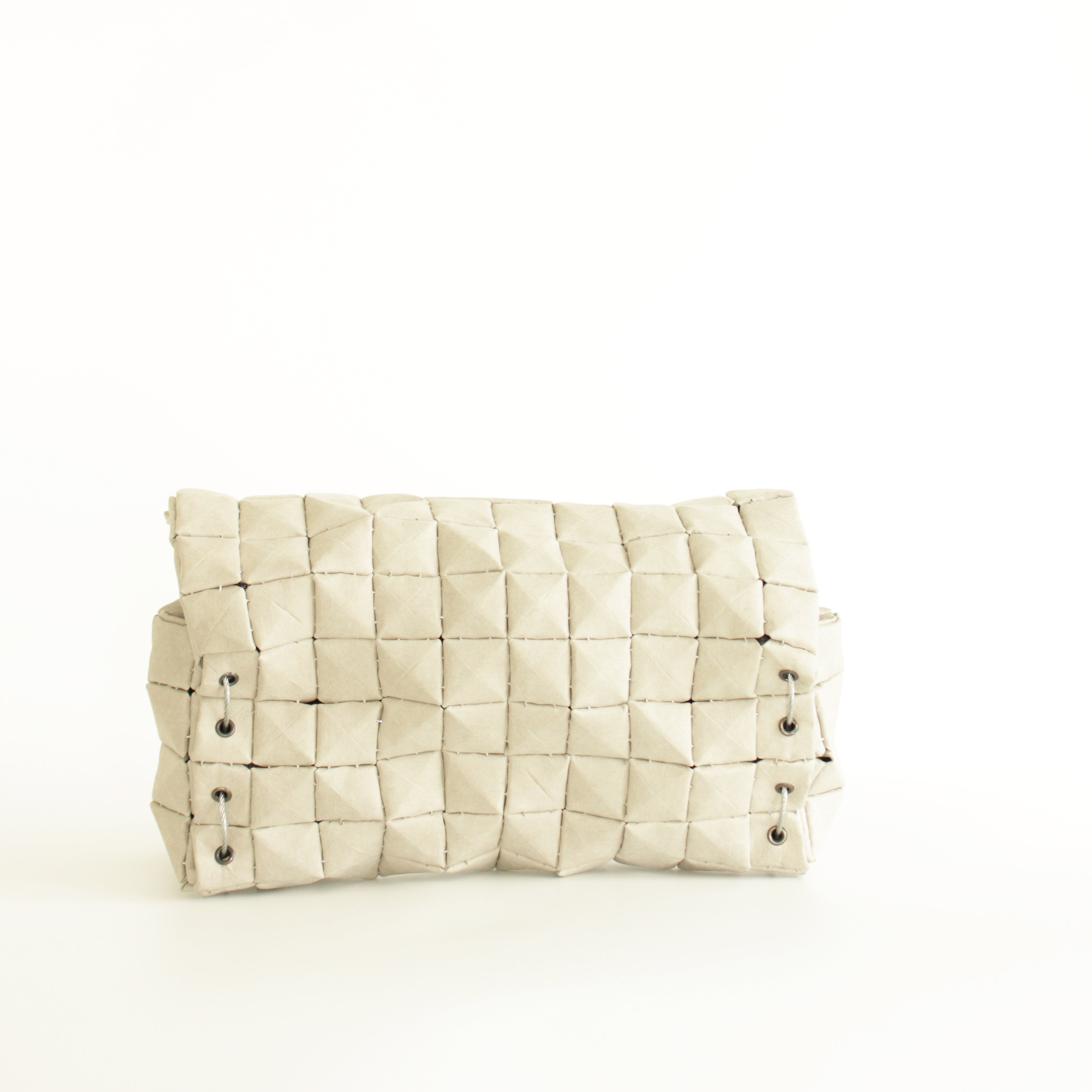 POUCH BAG MATTE STONE