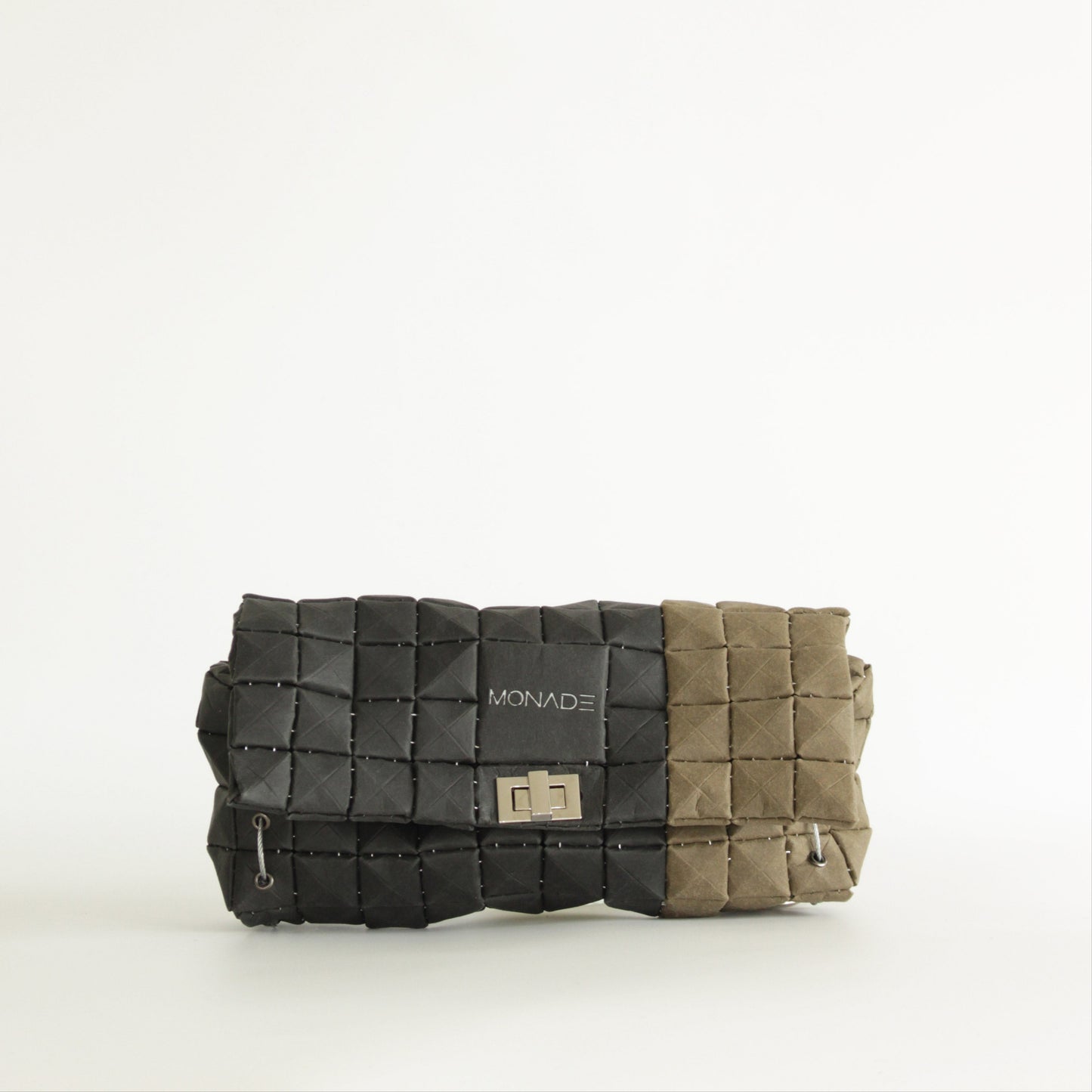 POUCH BAG DUO black & taiga