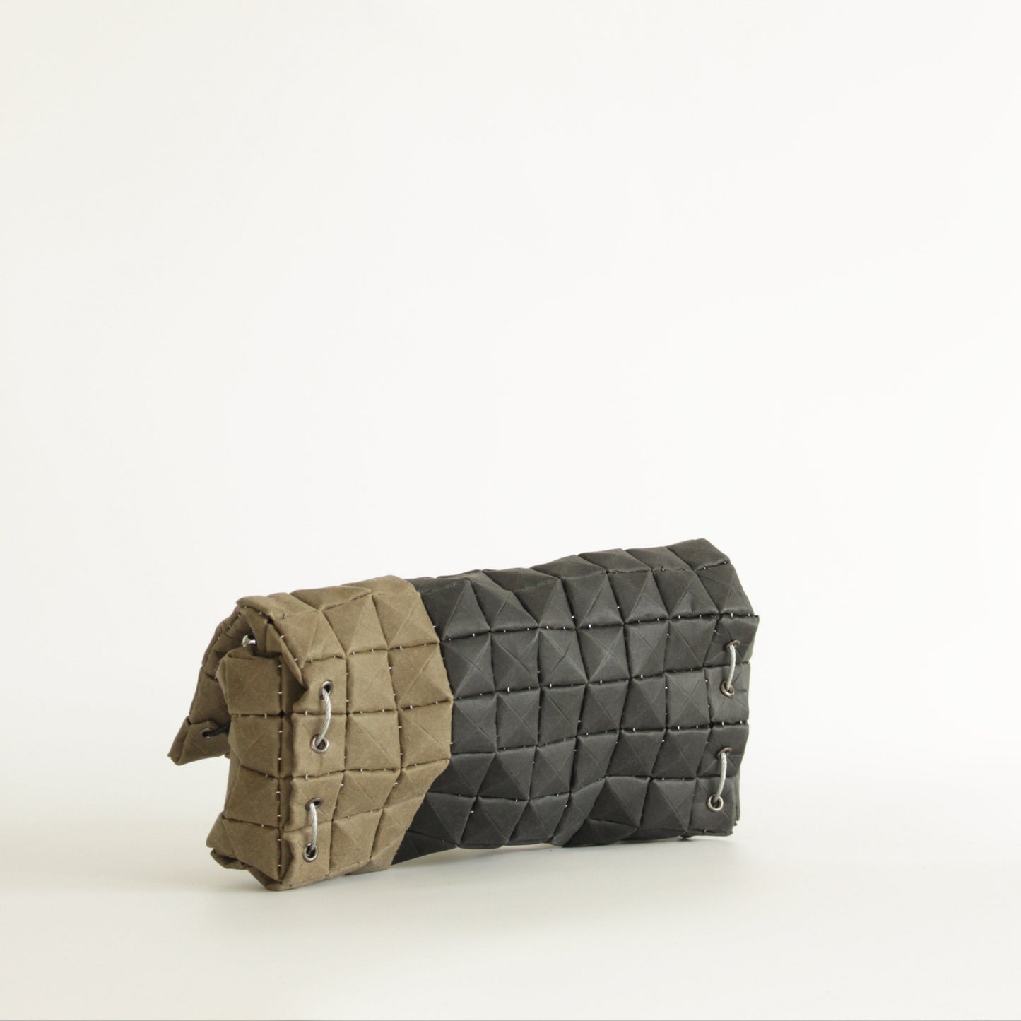 POUCH BAG DUO black & taiga