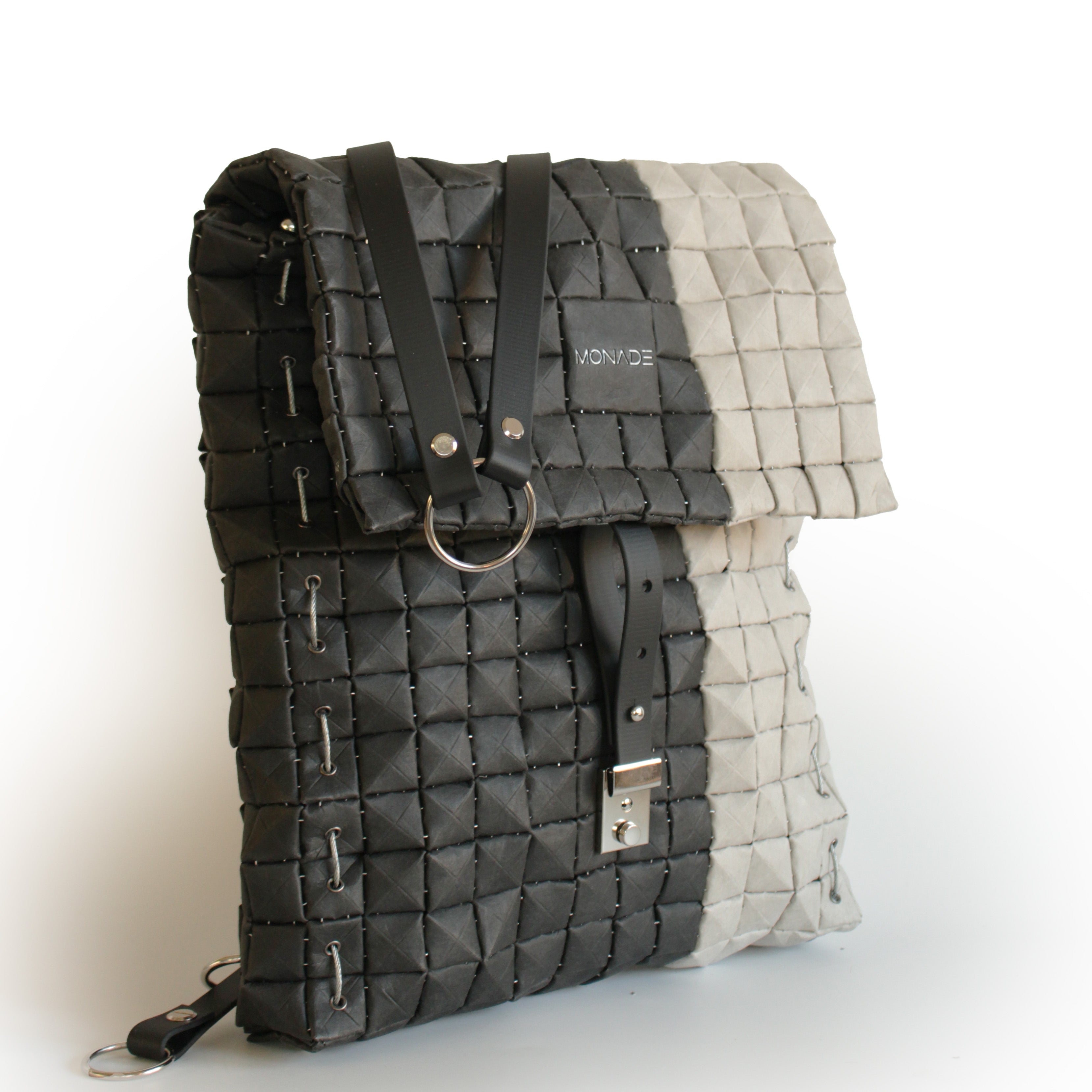 BACKPACK REGULAR BLACK & STONE