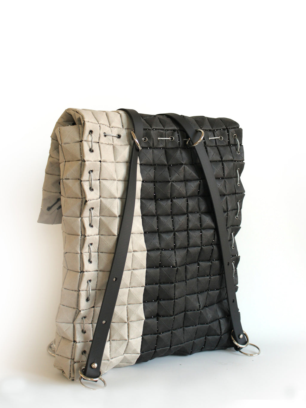 BACKPACK REGULAR BLACK & STONE