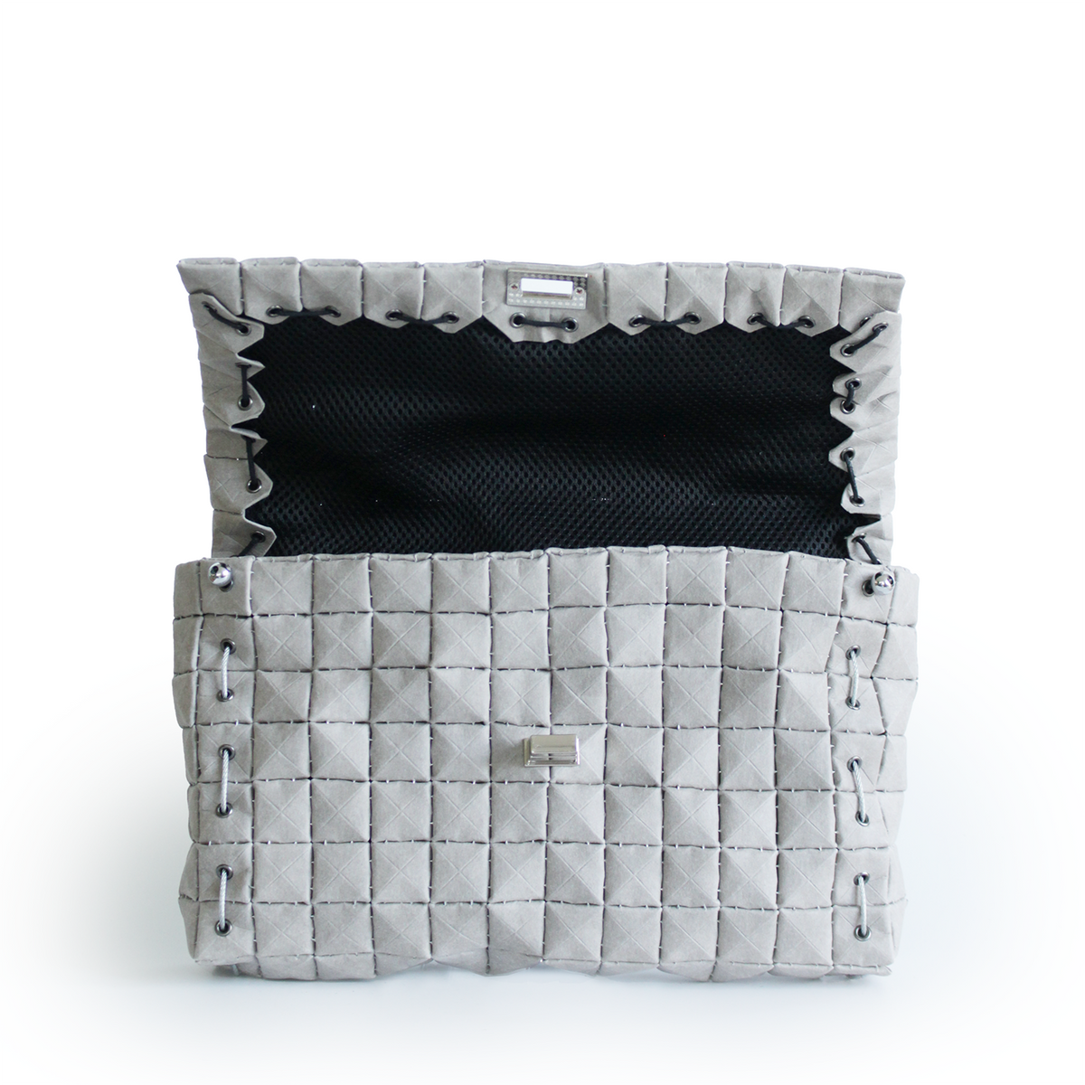CLUTCH BAG MATTE STONE