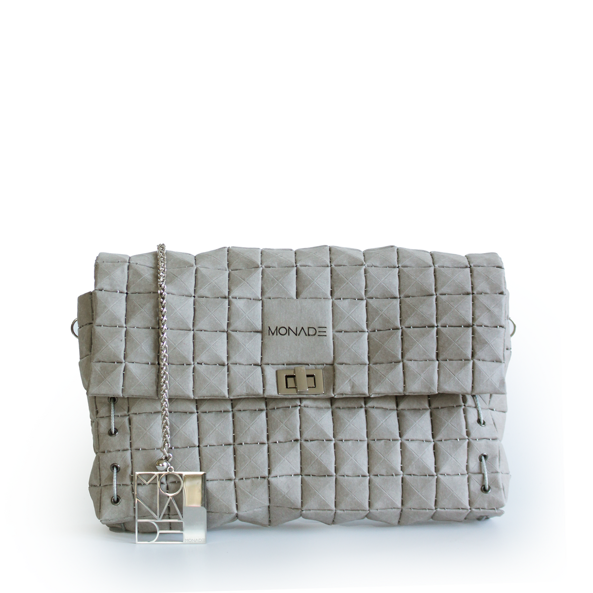 CLUTCH BAG MATTE STONE