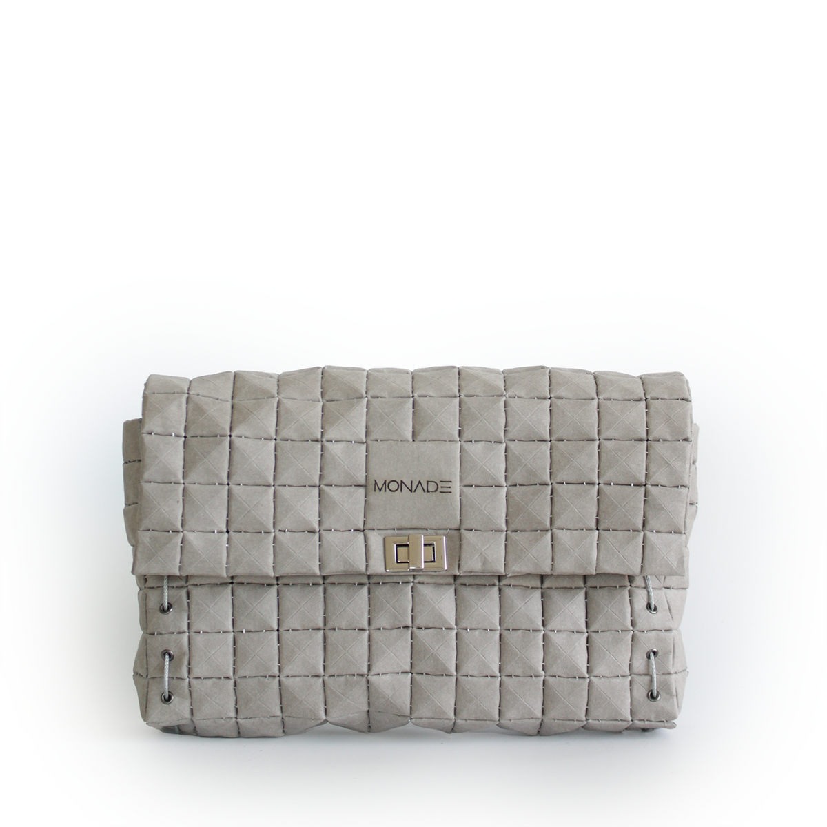 CLUTCH BAG MATTE STONE