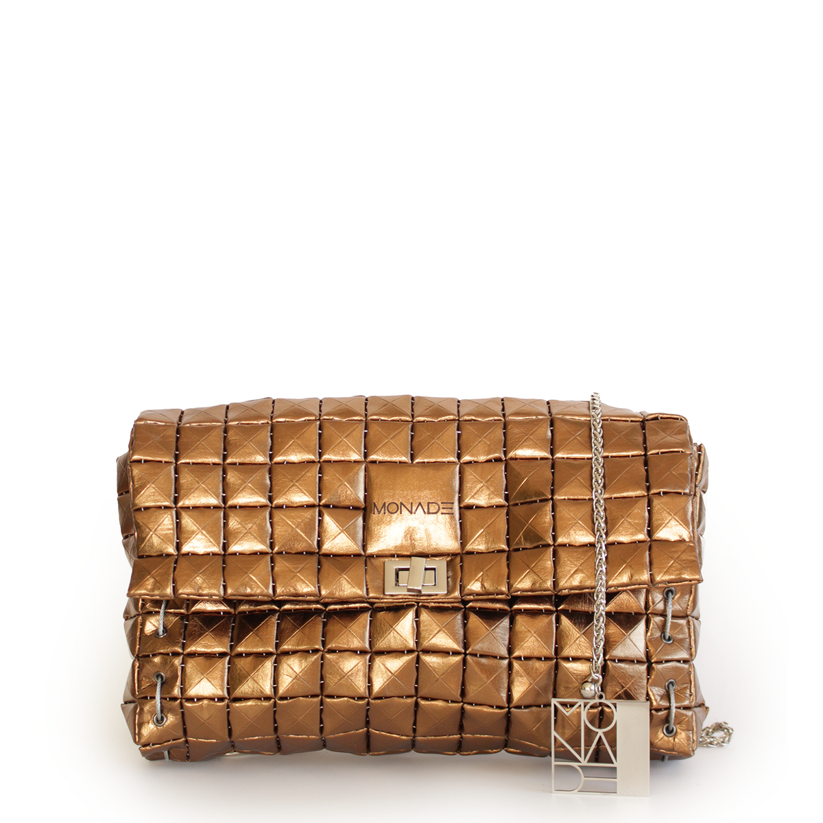 CLUTCH BAG SHINE BRONZE
