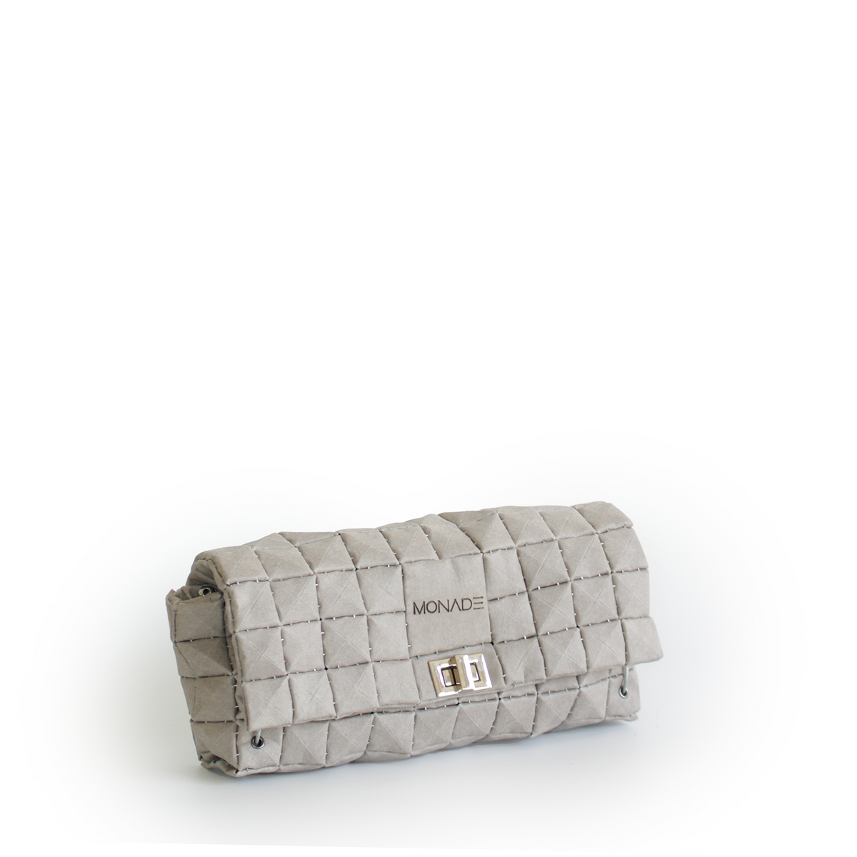 POUCH BAG MATTE STONE