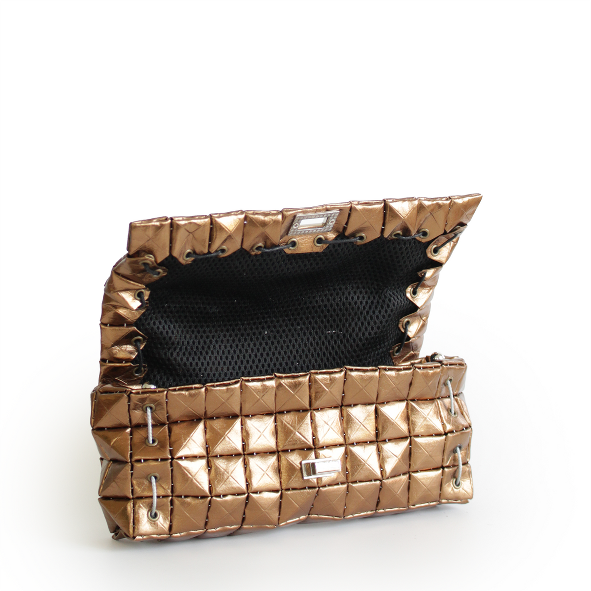POUCH BAG SHINE BRONZE